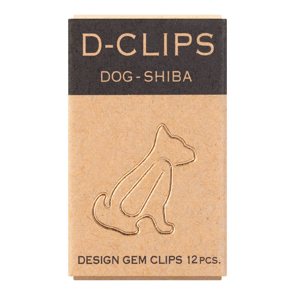 Spinacze Midori D-Clips Mini | Shiba