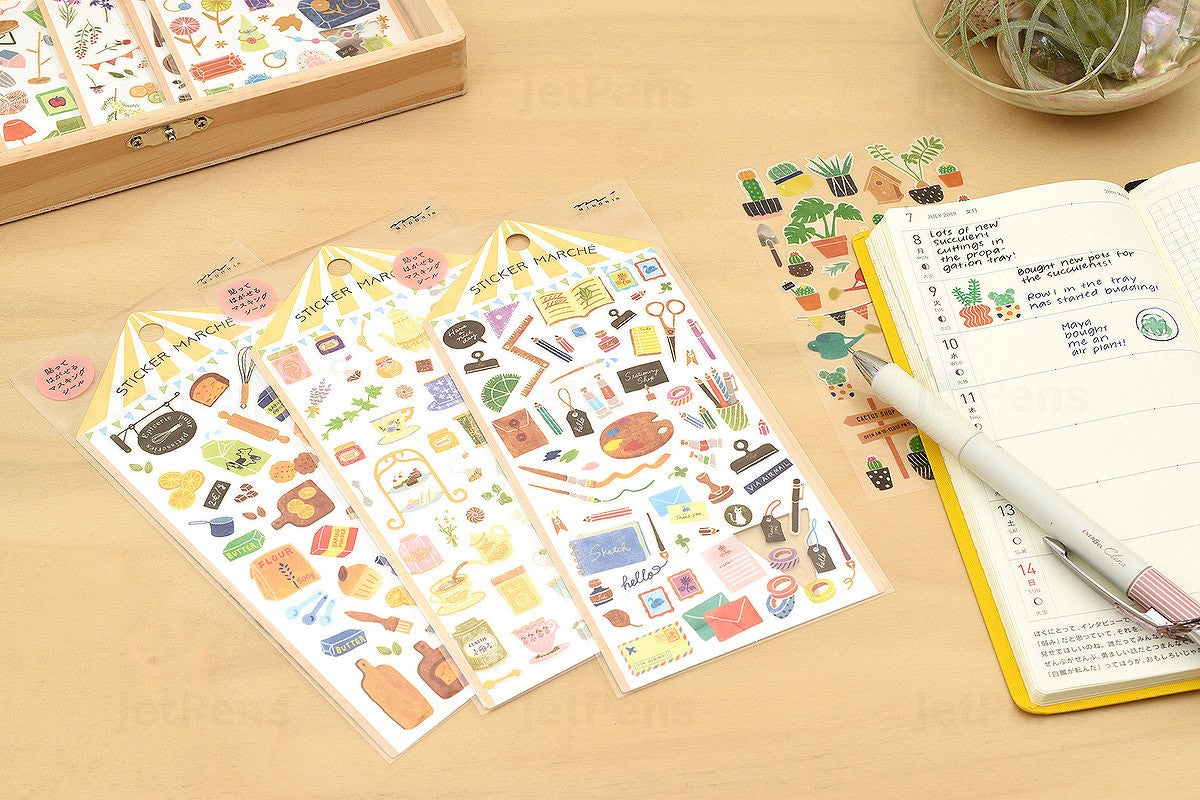 Naklejki Midori Sticker Marche | Cukiernia