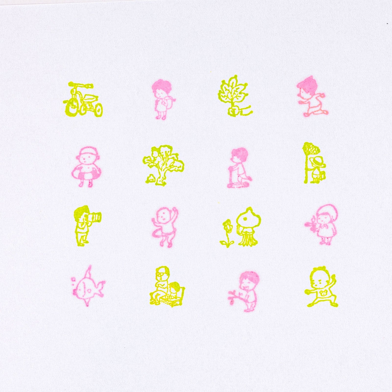 Zestaw pieczątek Hobonichi Today's Adventure Stamp: Outside