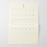 Kalendarz na ścianę MD PRODUCT Wall-Hanging 2027 | A3