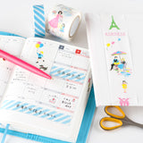 Zestaw taśm Hobonichi Washi Tape: Omiya Yogashiten