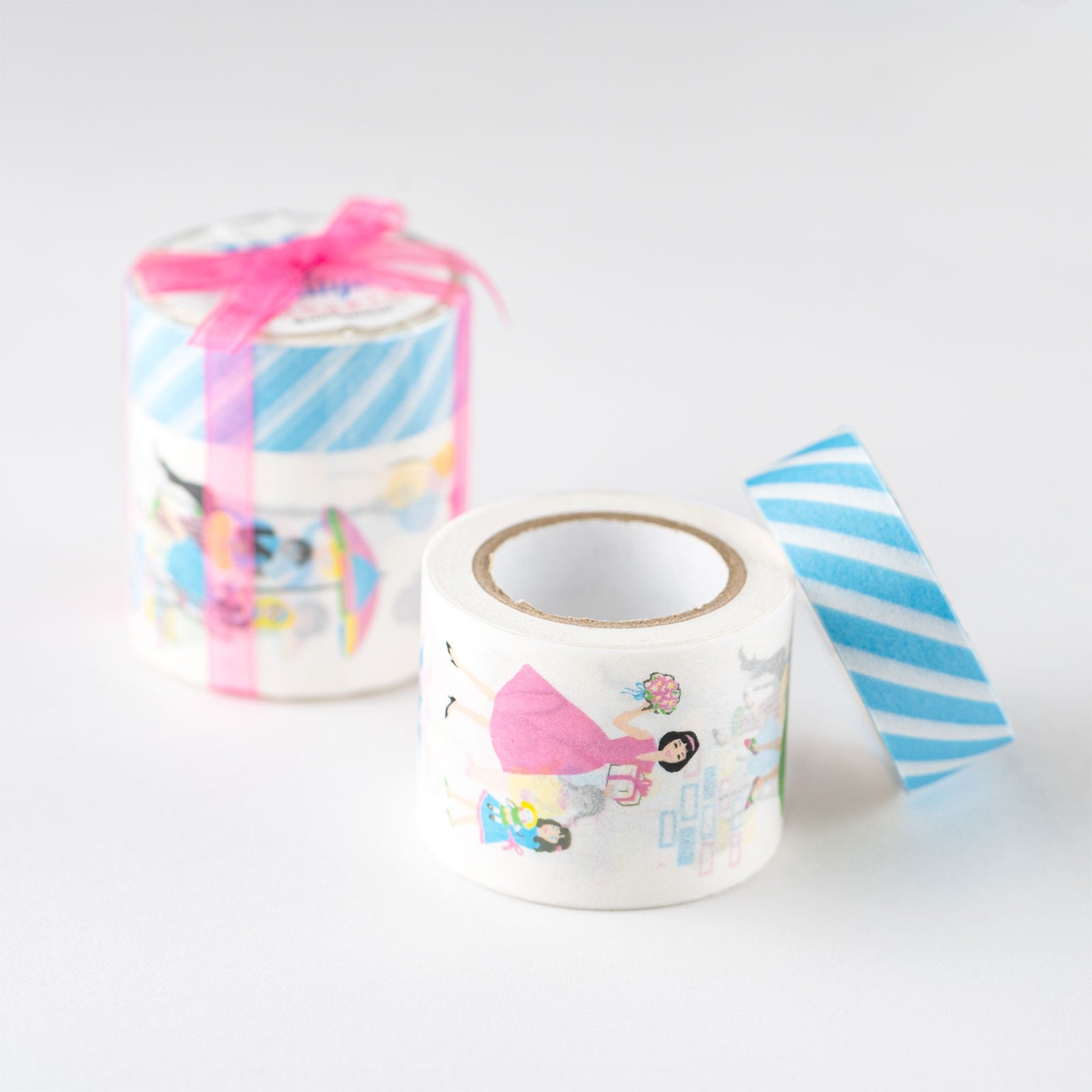 Zestaw taśm Hobonichi Washi Tape: Omiya Yogashiten