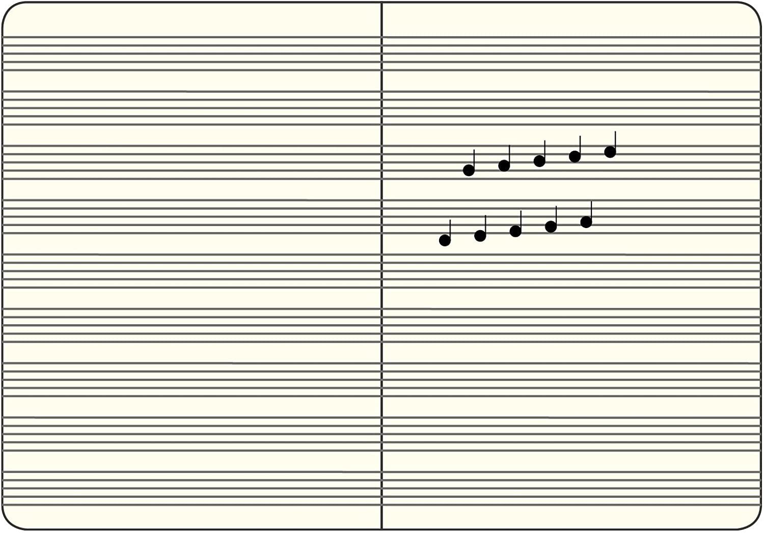 Zeszyt do nut Leuchtturm1917 Master Slim A4+ | Czarny