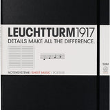 Zeszyt do nut Leuchtturm1917 Master Slim A4+ | Czarny