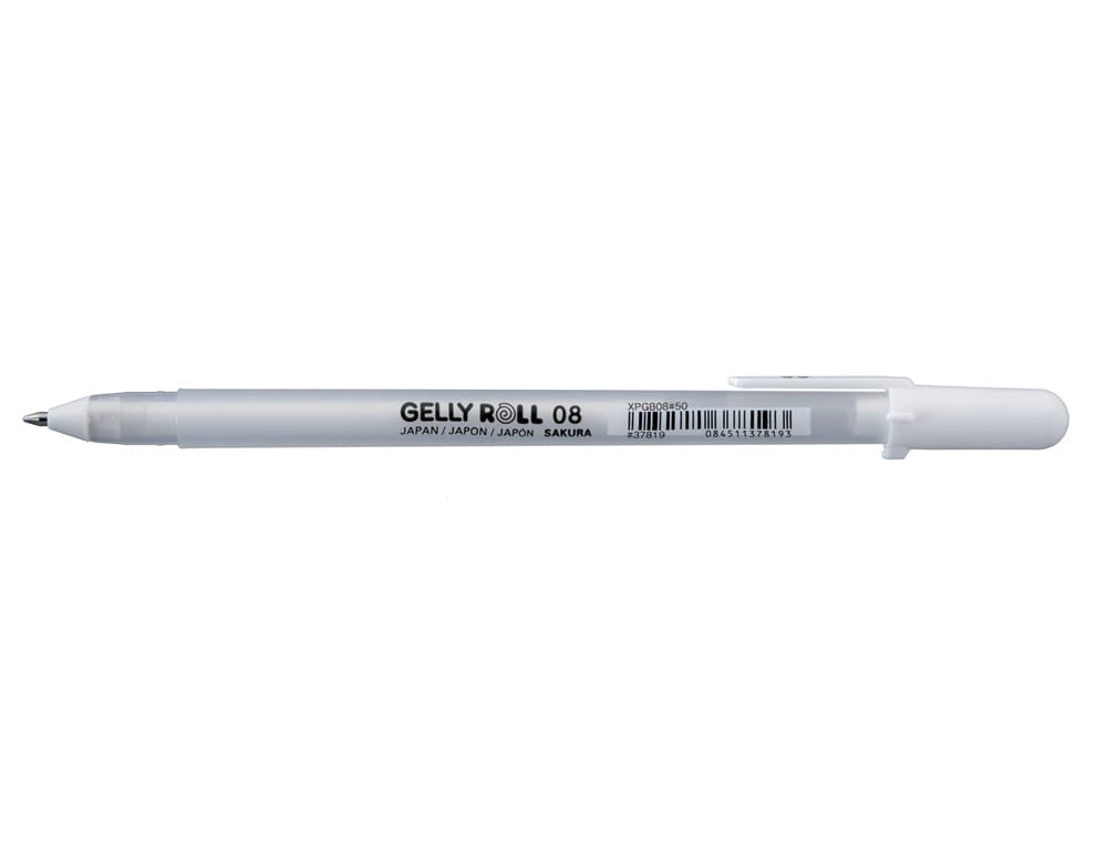 Długopis Gelly Roll 08 Sakura White