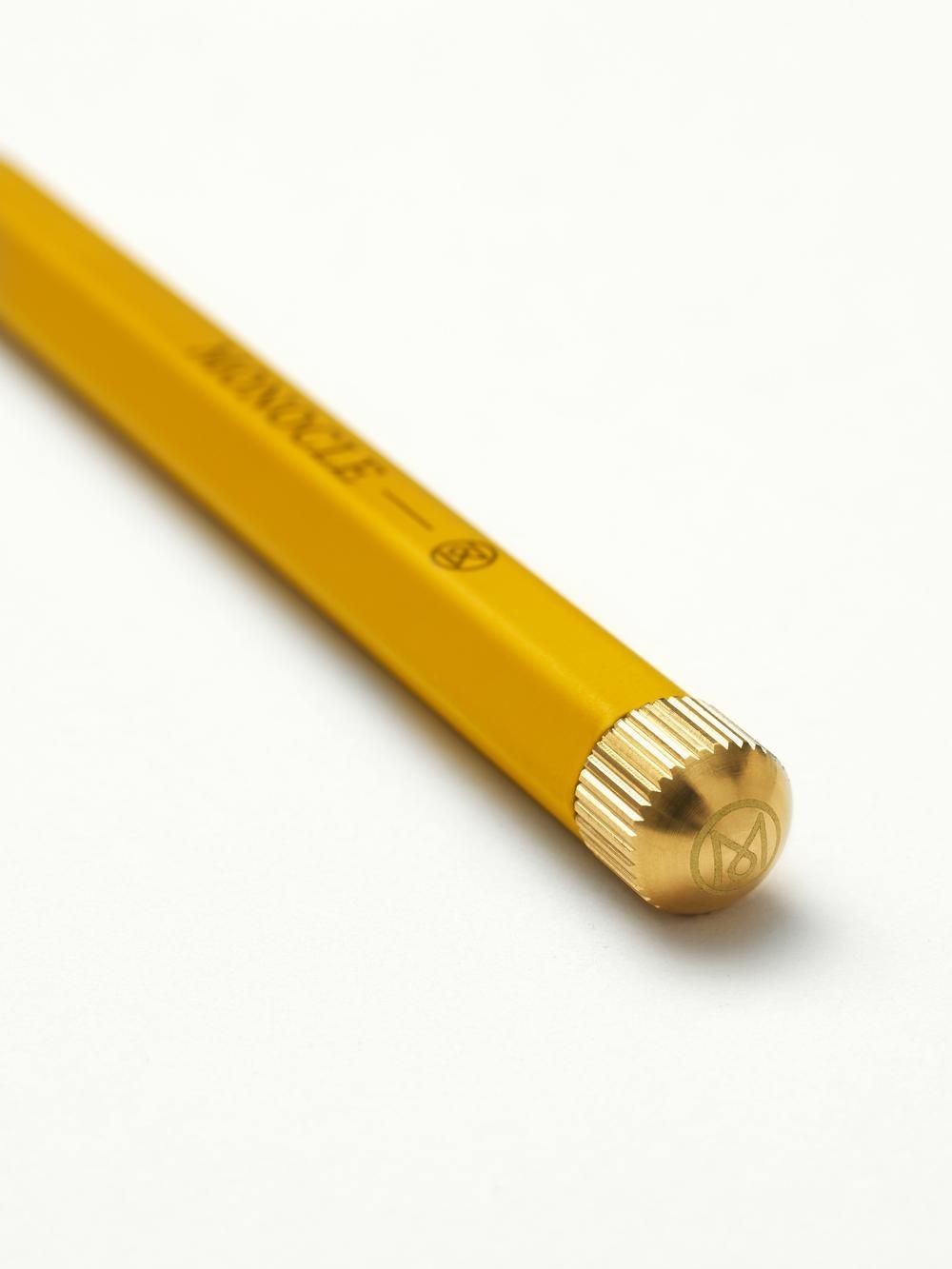 Długopis Monocle by Leuchtturm1917 Drehgriffel | Żółty