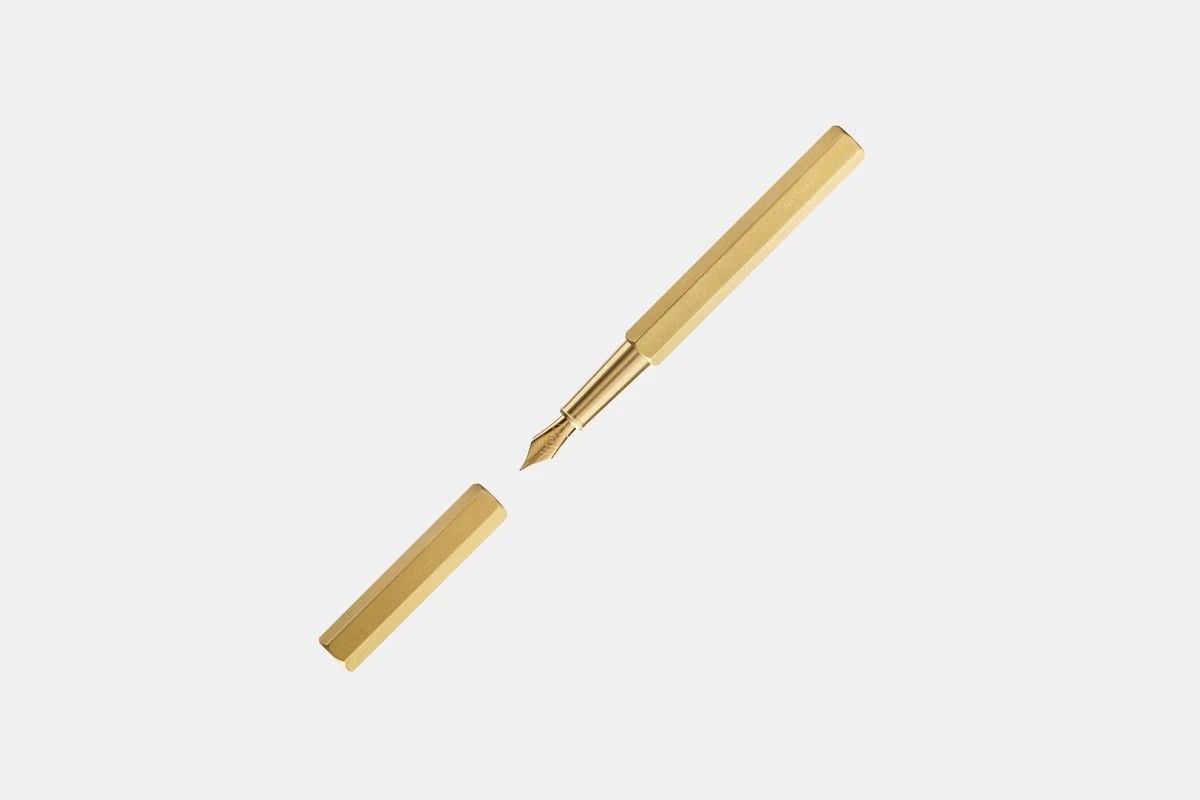 Pióro wieczne ystudio Classic Revolve | Brass