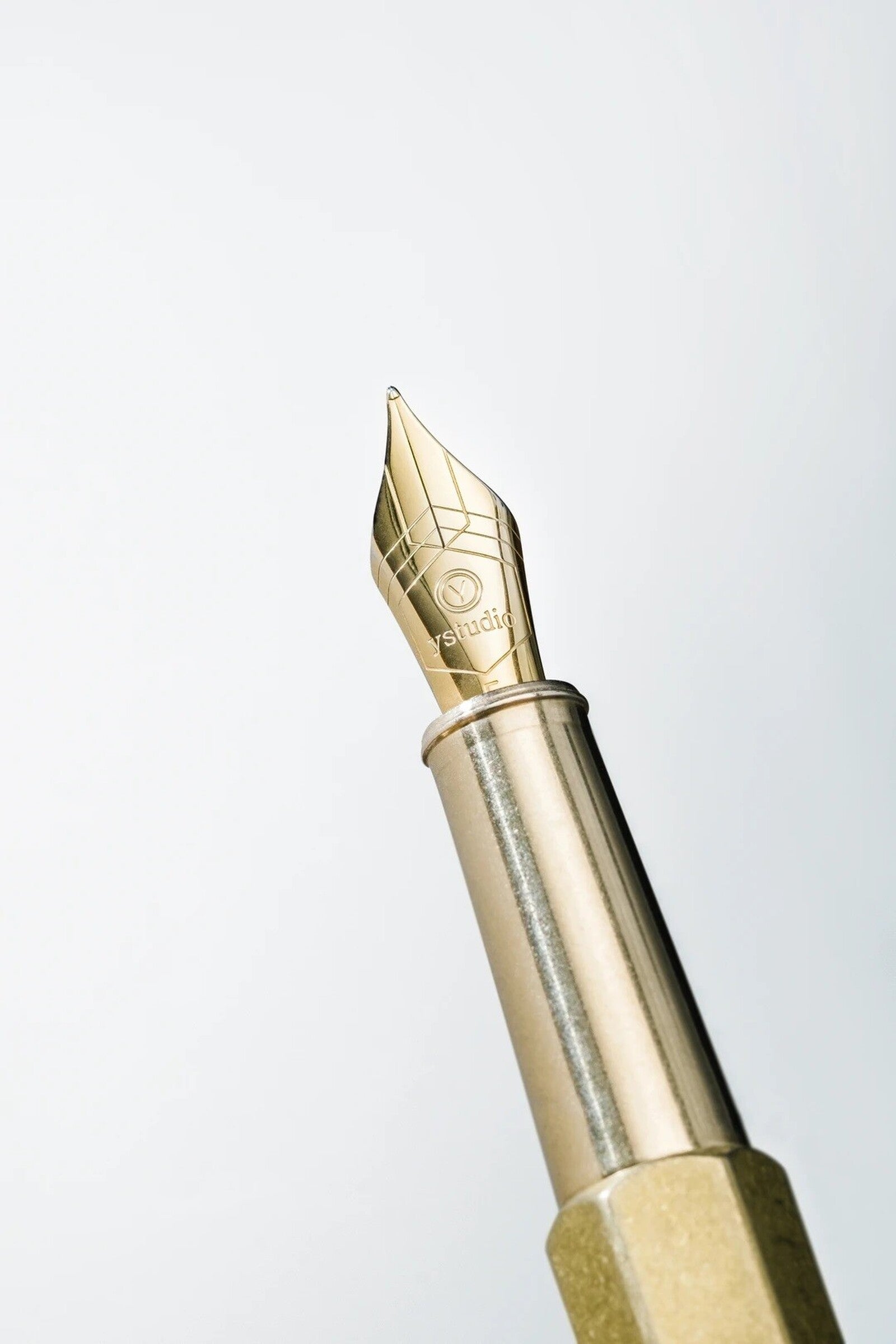 Pióro wieczne ystudio Classic Revolve | Brass