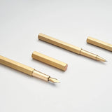 Pióro wieczne ystudio Classic Revolve | Brass