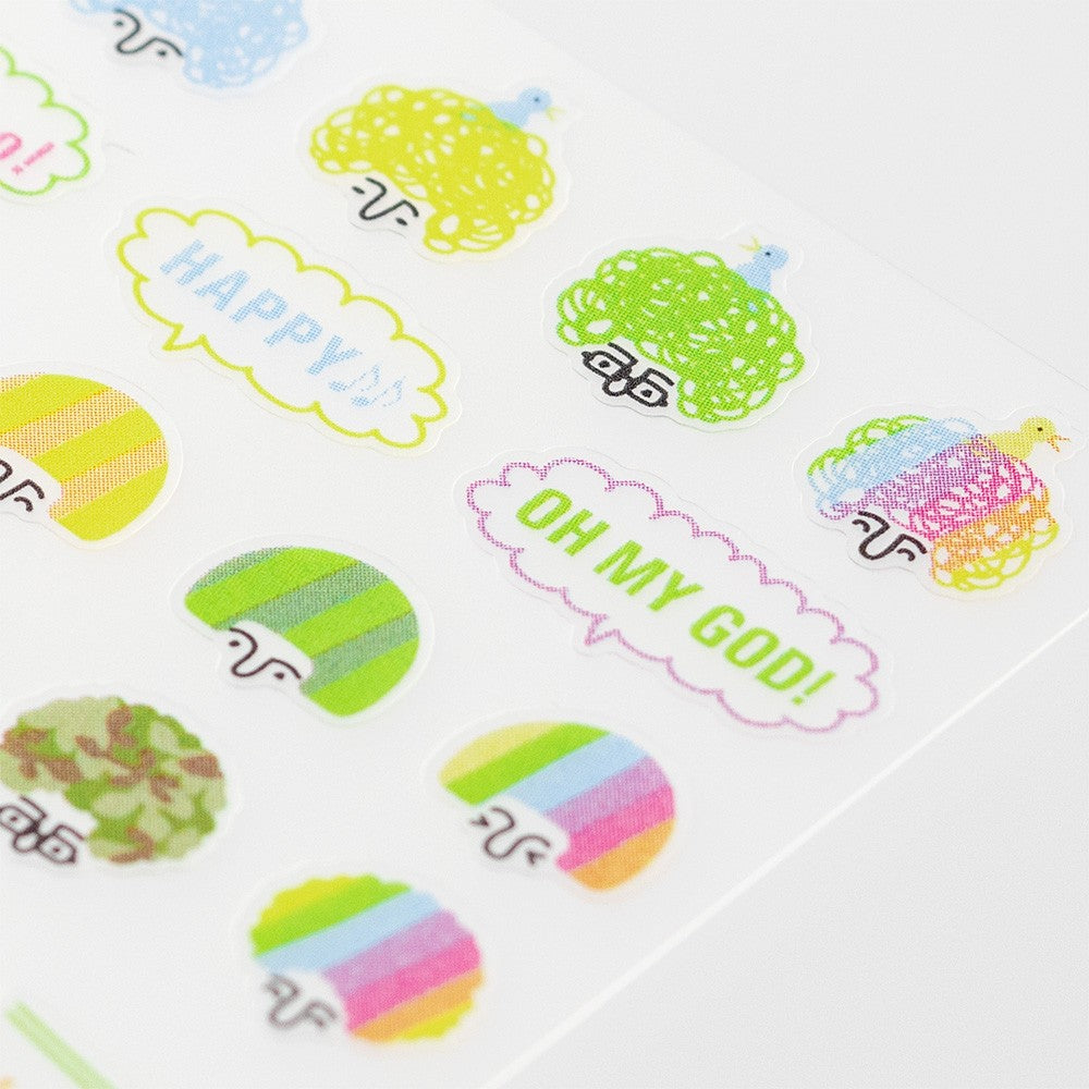 Naklejki Midori Sticker Collection | Afro