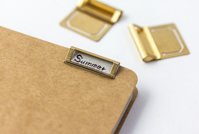 TRC BRASS Index Clip zakładki