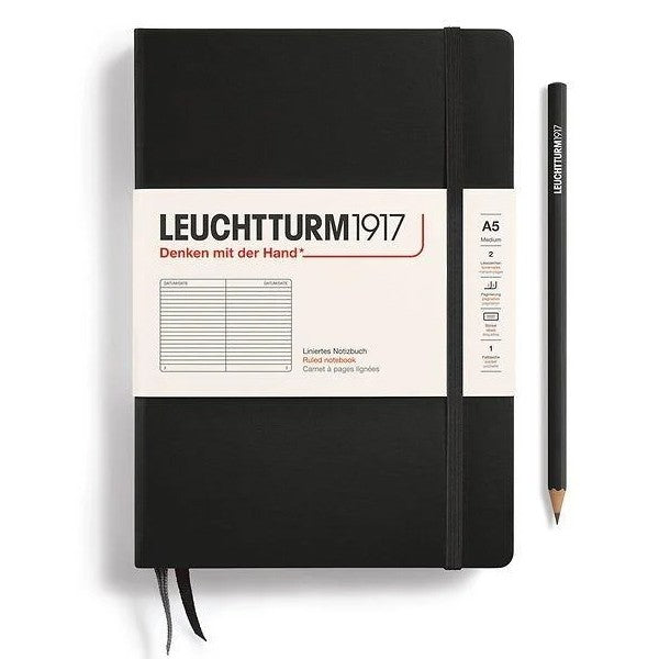 Notatnik Leuchtturm1917 A5 | Czarny