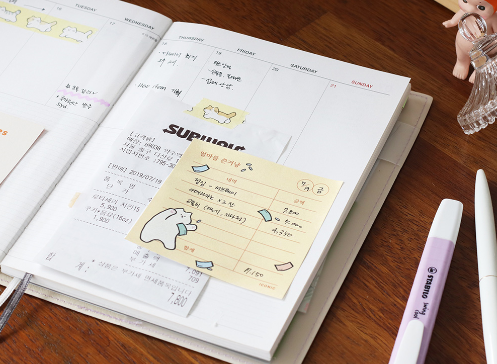 Karteczki ICONIC Daily Sticky Note