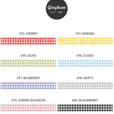 Zestaw taśm ICONIC Masking Tape Gringham (8 sztuk)