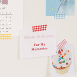 Zestaw taśm ICONIC Masking Tape Gringham (8 sztuk)