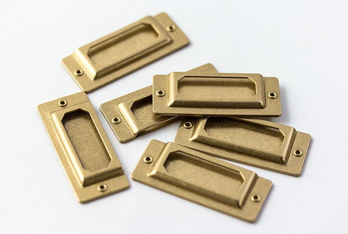 TRC BRASS Label Plate etykiety