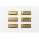 TRC BRASS Label Plate etykiety