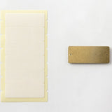TRC BRASS Label Plate etykiety