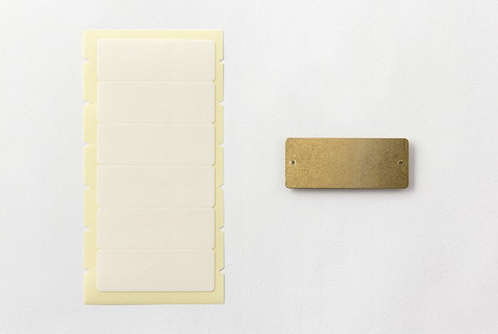 TRC BRASS Label Plate etykiety