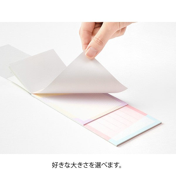 Karteczki Midori w 3 wielkościach Message Pad - Kolory