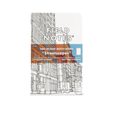 Notatniki Field Notes Streetscapes 2 szt. Gładkie
