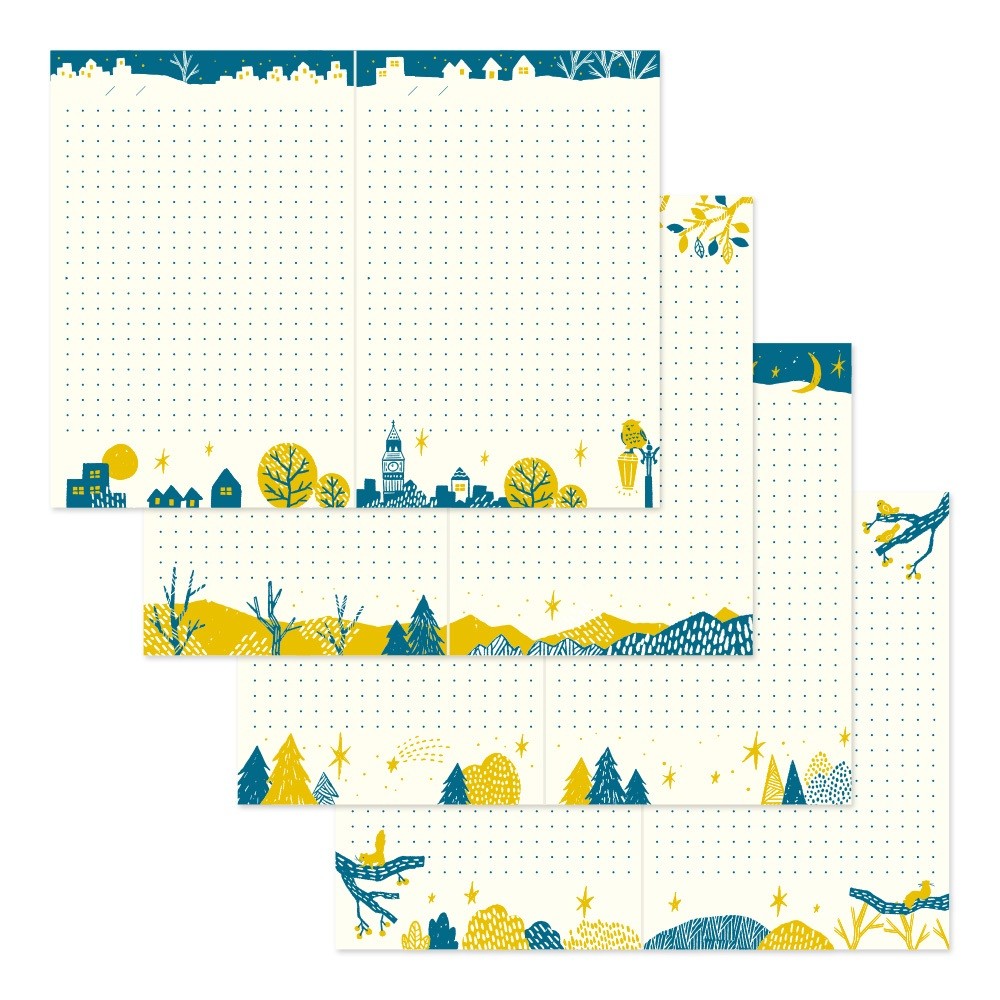 Pamiętnik z zakładką Midori | Sowa