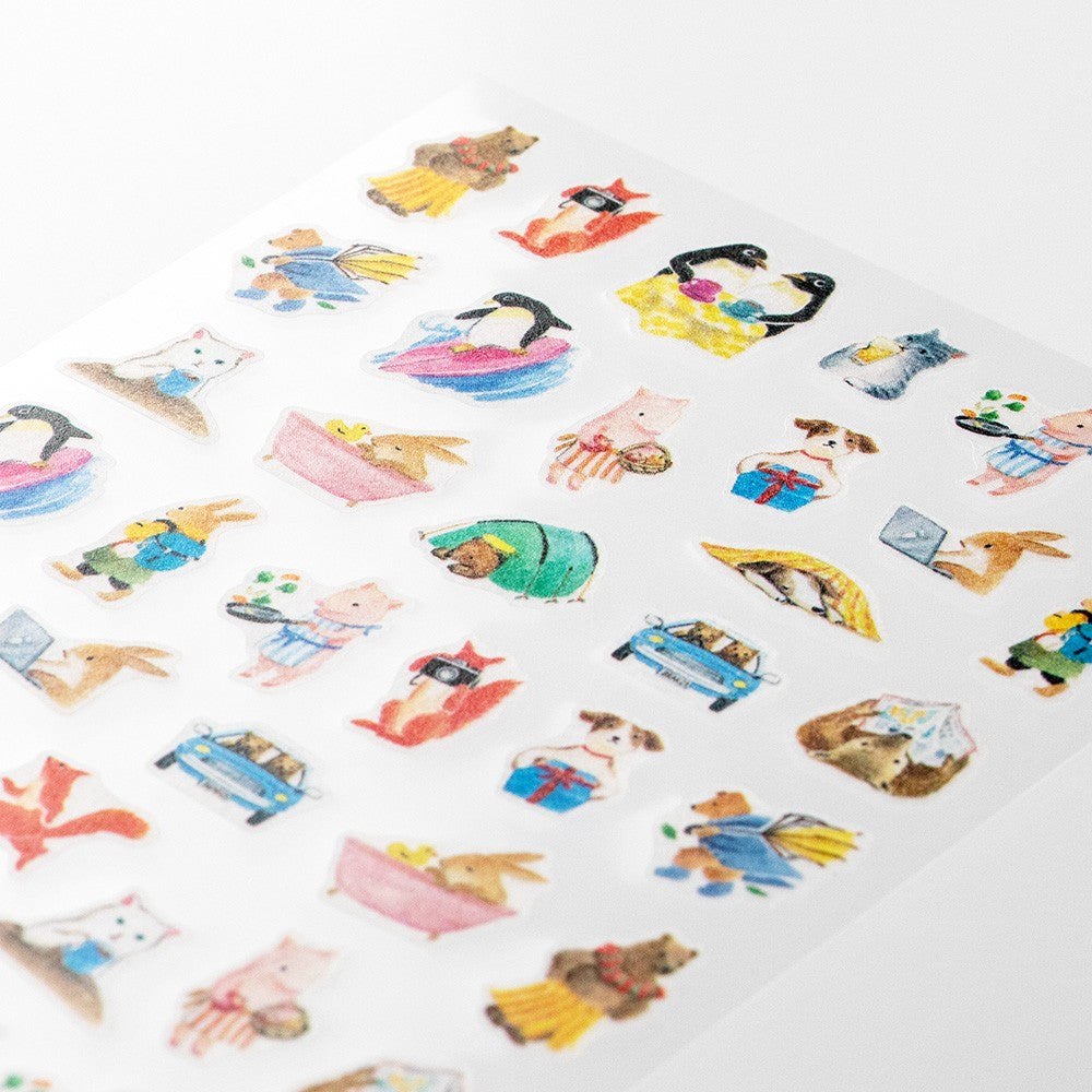 Naklejki Midori Stickers for Diary | Zwierzęta A