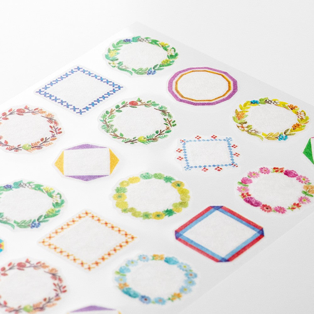 Naklejki Midori Stickers for Diary | Ramki