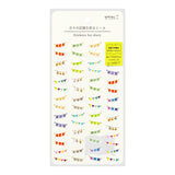 Naklejki Midori Stickers for Diary | Girlandy