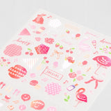 Naklejki Midori Sticker Collection Color | Różowy
