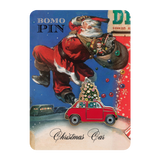 Pin Bomo Art Świąteczny Samochód