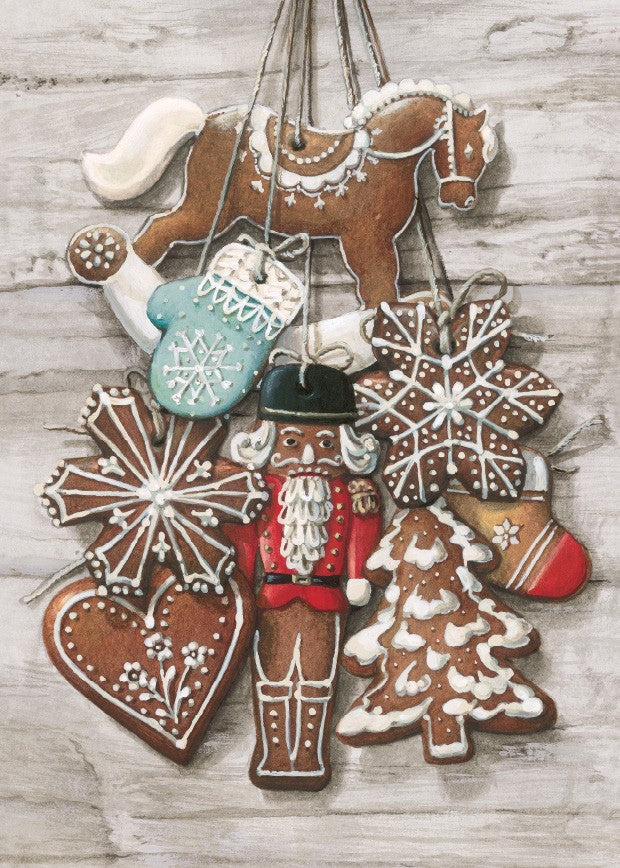 Kartka świąteczna Bomo Art Pierniki