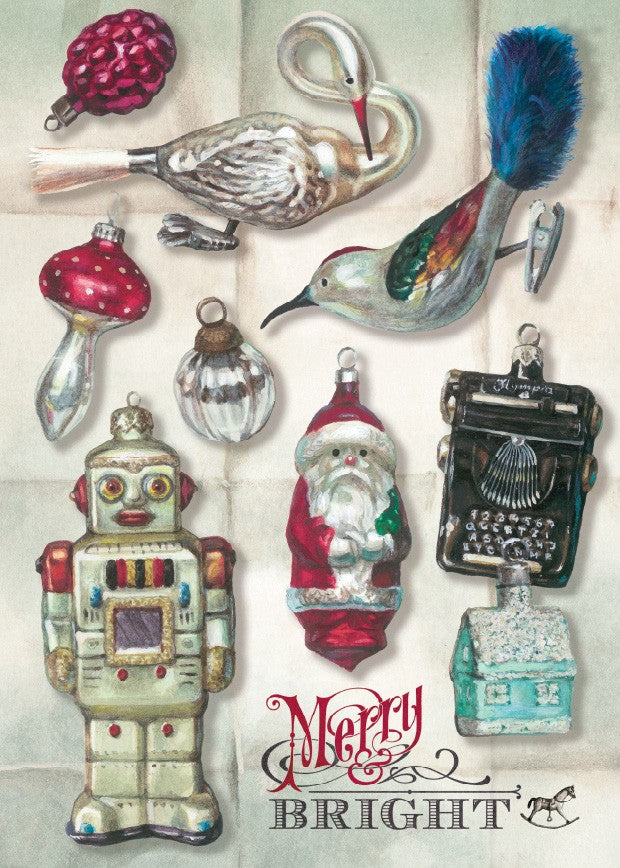 Kartka świąteczna Bomo Art Bombki