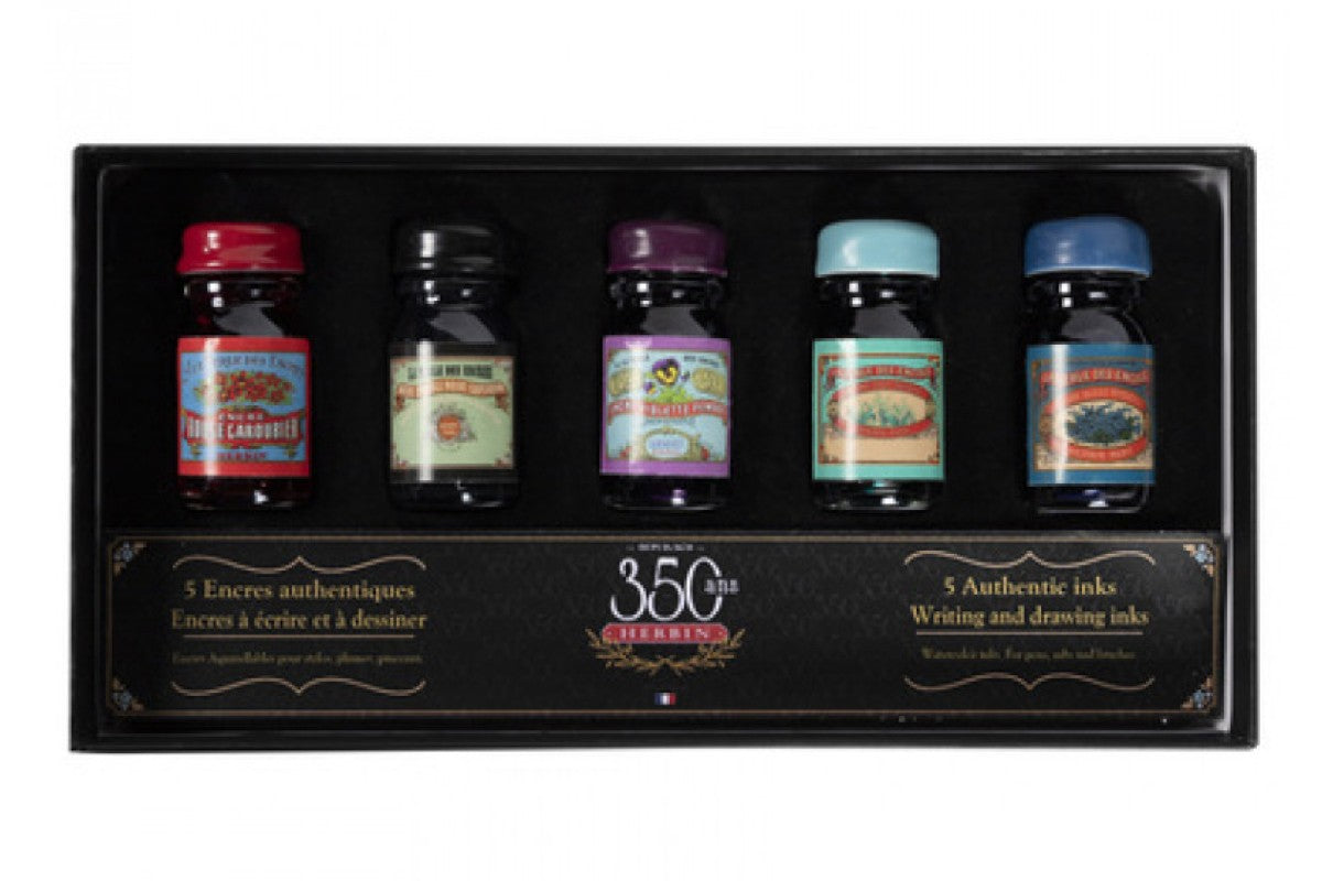 Pamiątkowy zestaw atramentów  J. Herbin 350 Ans 10 ml