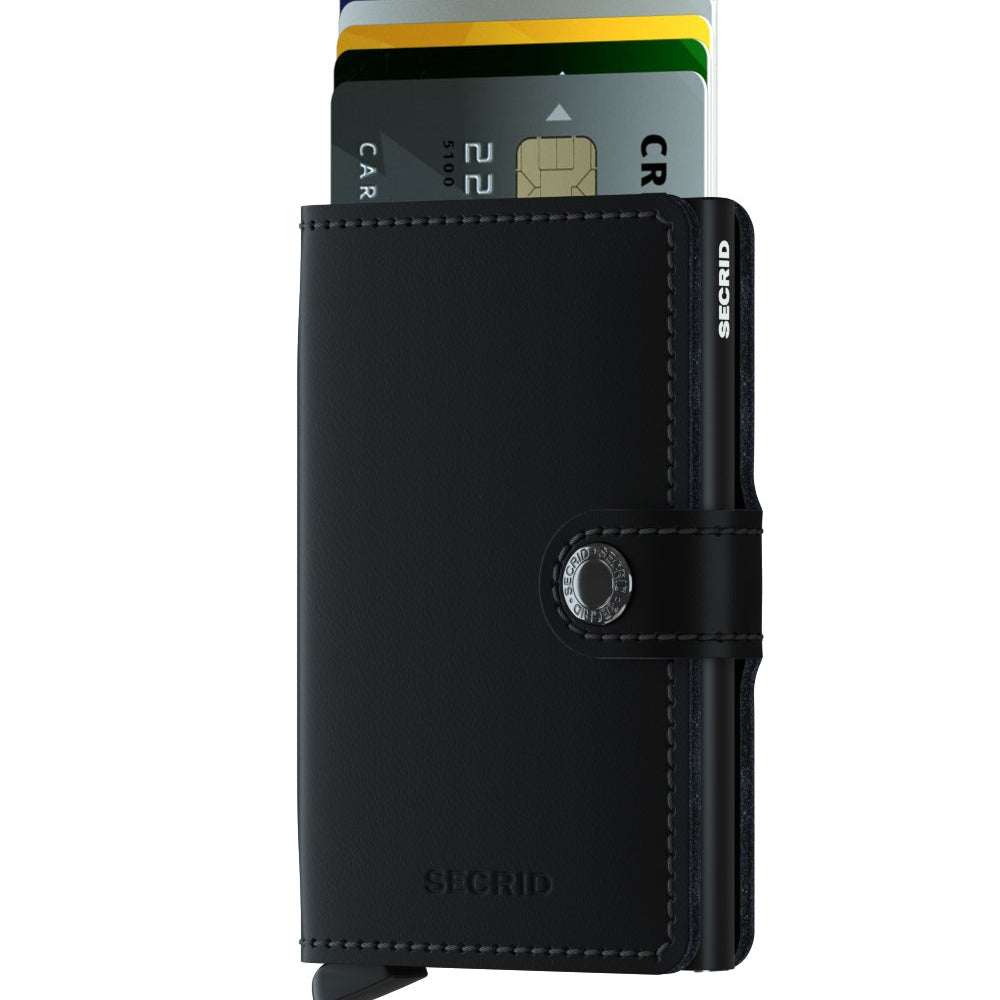 Portfel SECRID Miniwallet Matte | Czarny
