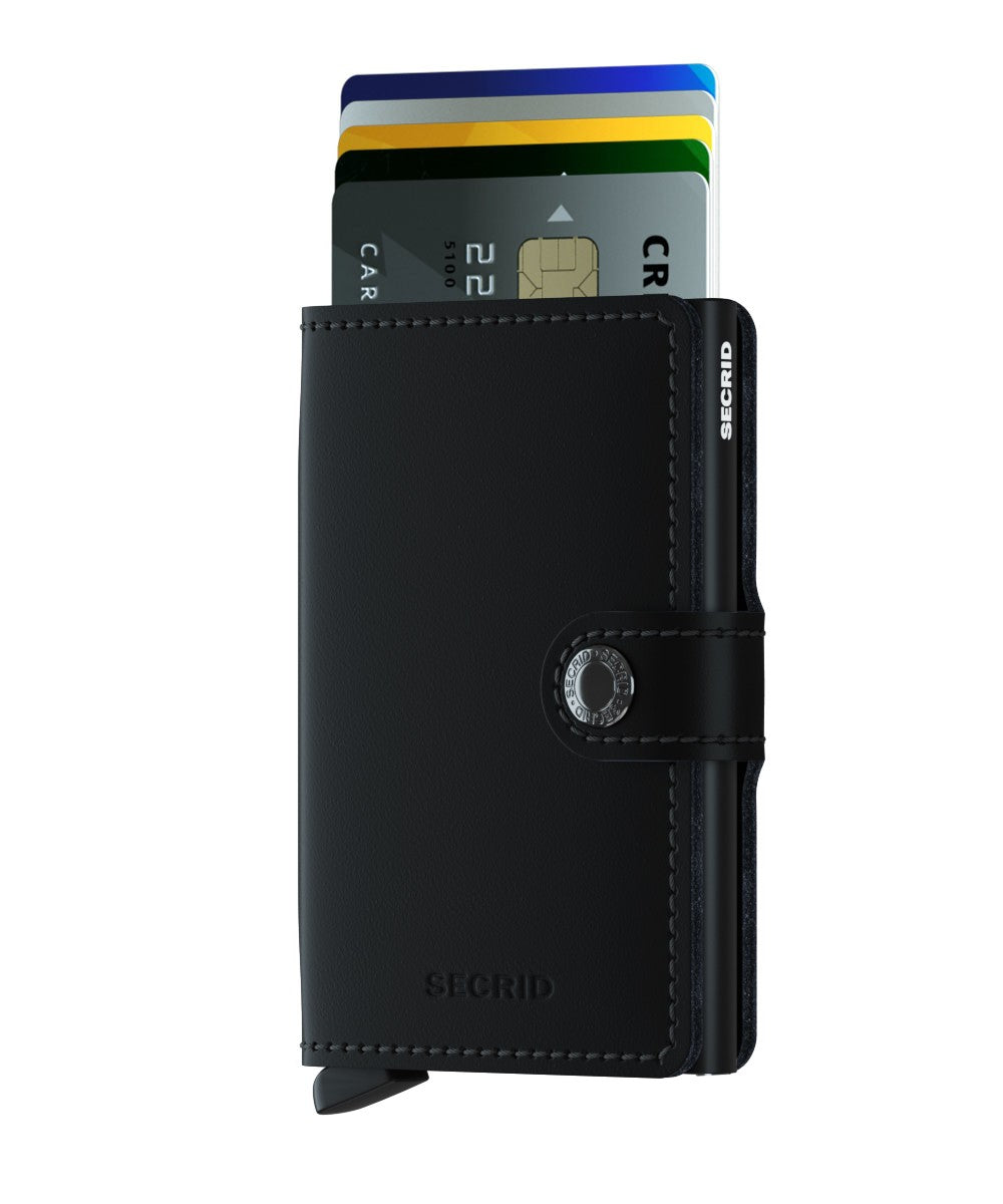 Portfel SECRID Miniwallet Matte | Czarny