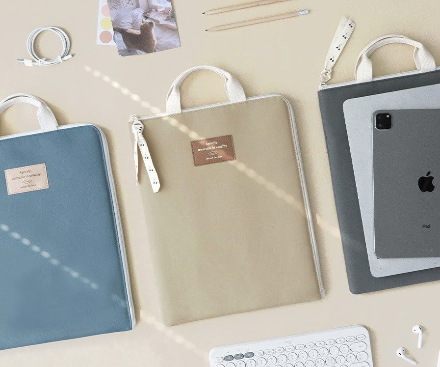 Etui na laptopa ICONIC Cottony A4 | Szary