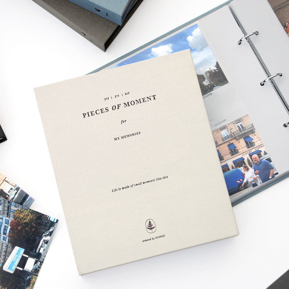 Segregator ICONIC Memory Binder | Light Gray