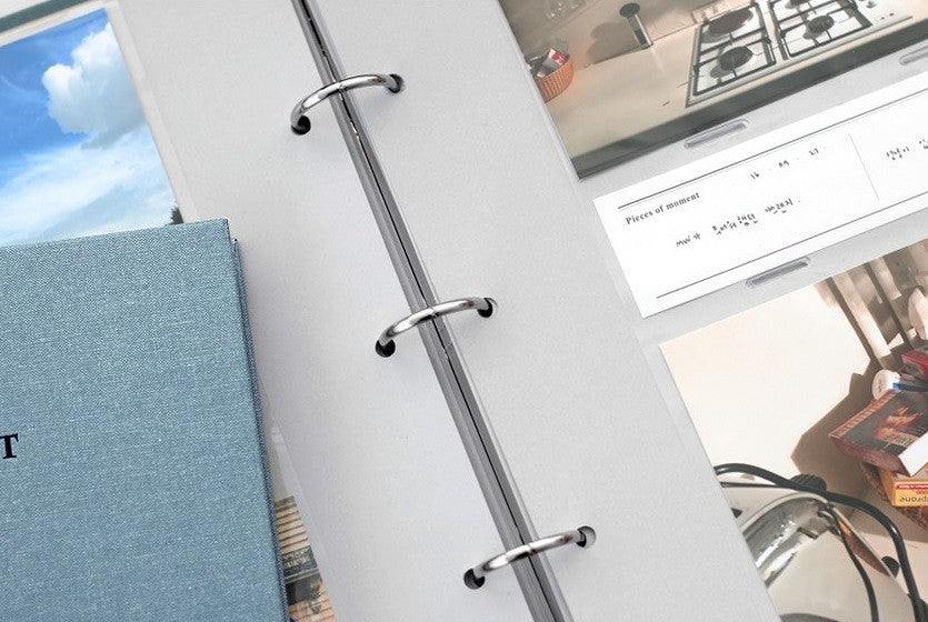 Segregator ICONIC Memory Binder | Light Gray
