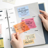 Wkład do segregatora ICONIC Memory Binder: Koszulki na bilety