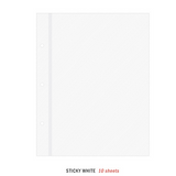 Wkład do segregatora ICONIC Memory Binder: Białe kartki