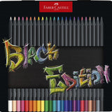 Kredki trójkątne Faber-Castell Black Edition | 24 kolory
