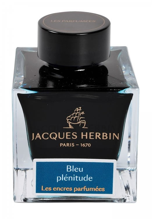 Atrament zapachowy J. Herbin 50 ml | Bleu Plénitude