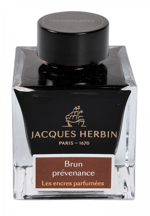 Atrament zapachowy J. Herbin 50 ml | Brun Prévenance