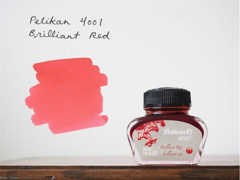 Atrament Pelikan 4001 | Czerwony 30 ml
