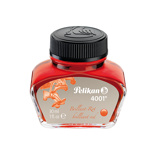 Atrament Pelikan 4001 | Czerwony 30 ml