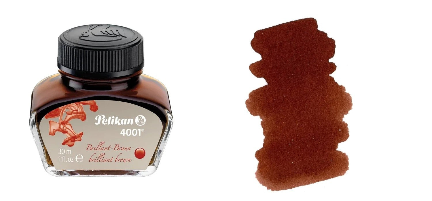 Atrament Pelikan 4001 | Brązowy 30 ml