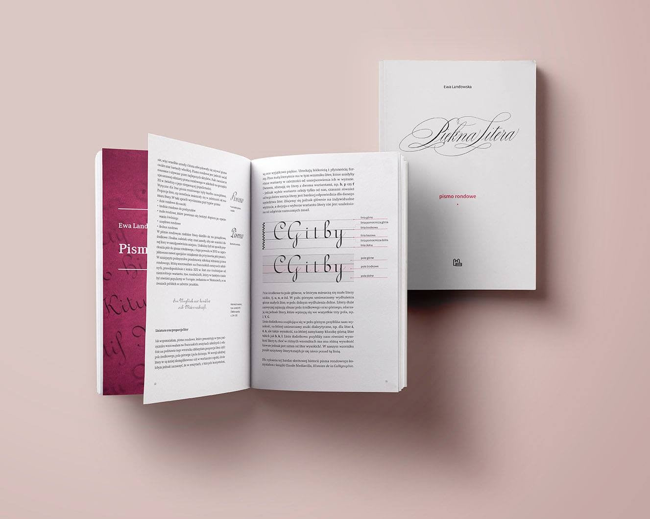 Książka do kaligrafii: Piękna Litera Pismo Rondowe