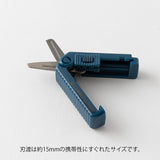 Nożyczki składane Midori XS | Granatowe