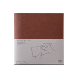 Paper cover MD PRODUCT Hard A5 Square | Brown